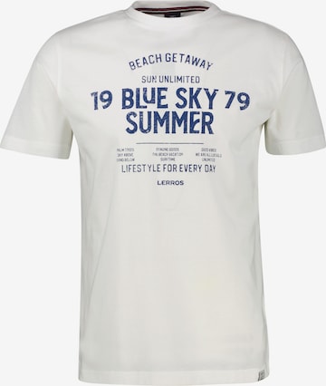 LERROS T-Shirt in Weiß: Vorderseite