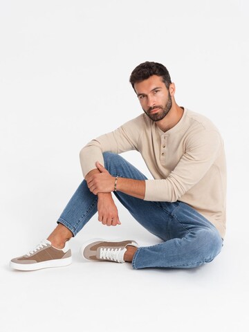 Ombre Sneakers laag 'Fosl-0170' in Bruin