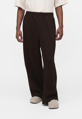 ADIDAS ORIGINALS Wide leg Παντελόνι 'ESS' σε καφέ: μπροστά