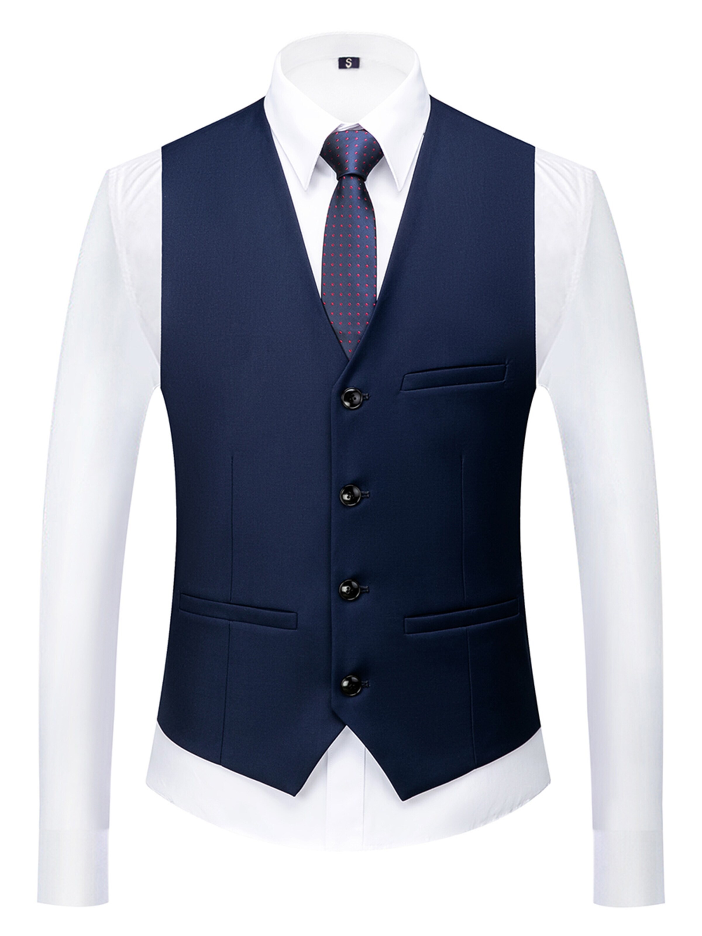 YOUTHUP Slim fit Suit 'Terzett' in Blue