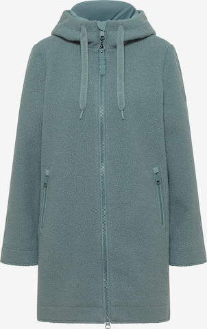 CECIL Between-Seasons Coat in Green: front