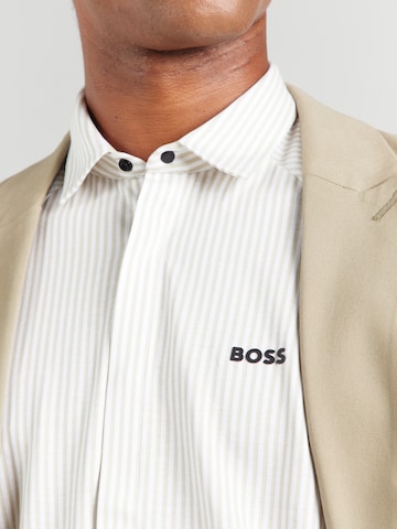 BOSS Средняя посадка Рубашка 'Excurse' в Белый