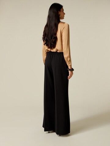 oltre Baggy Broek in Zwart