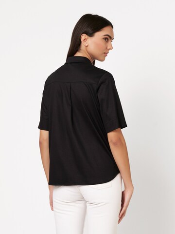 DESOTO Bluse in Schwarz