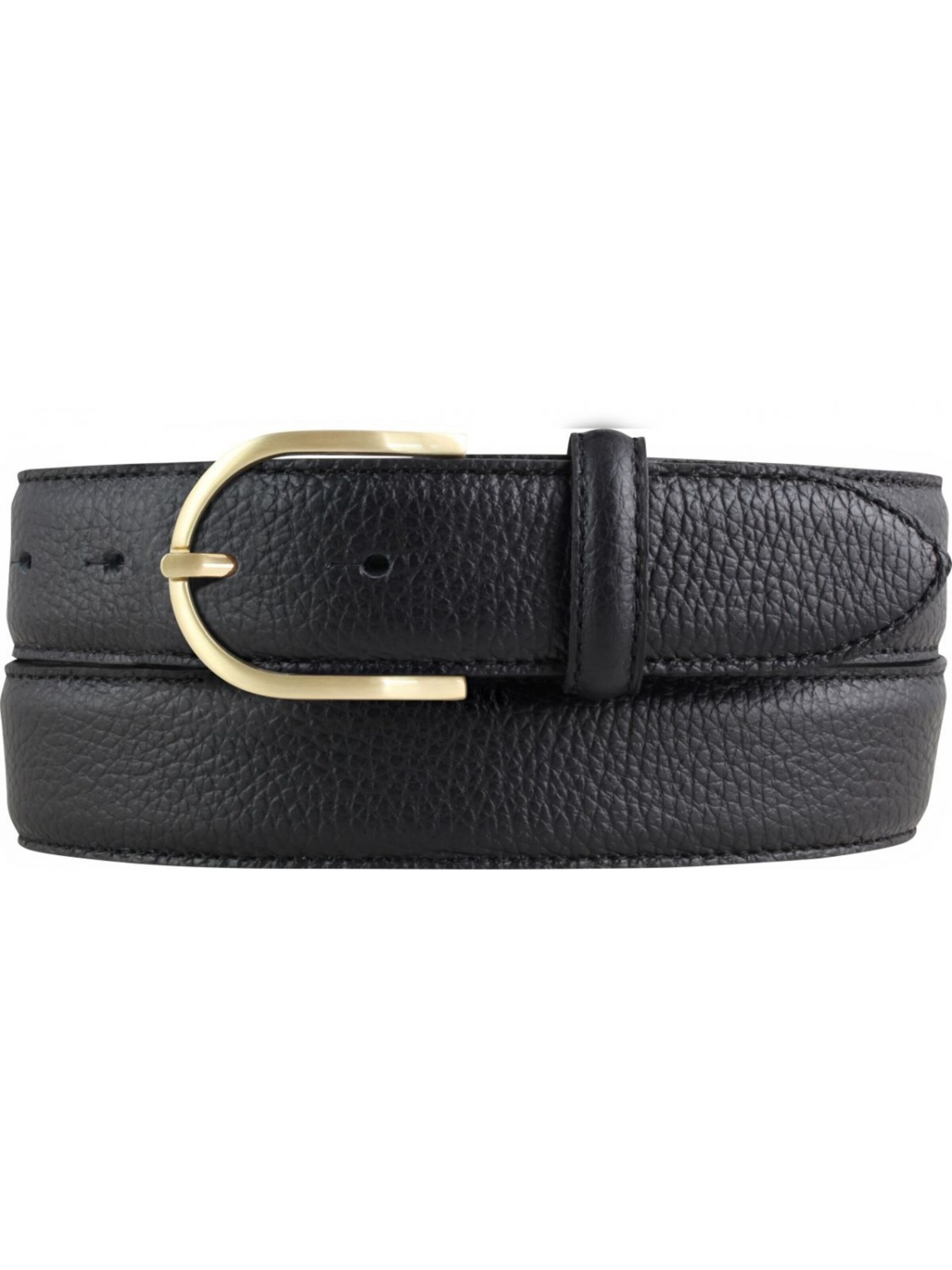 BELTINGER Belt 'Antonio' in Black: front