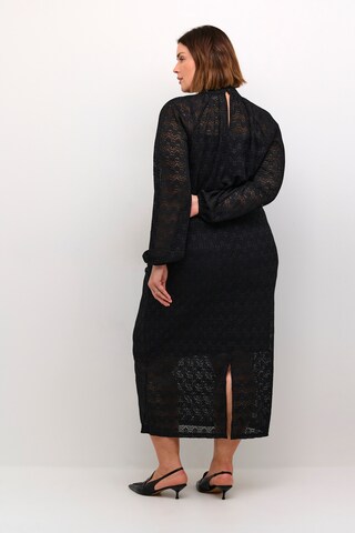 KAFFE CURVE Rok 'samalia' in Zwart