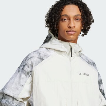 Veste outdoor 'National Geographic' ADIDAS TERREX en gris