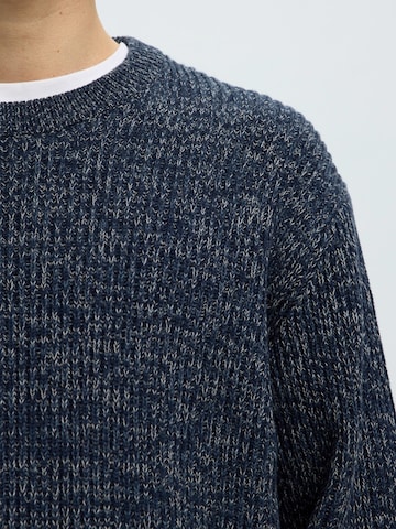 Pullover 'SLHTILUM' di SELECTED in blu