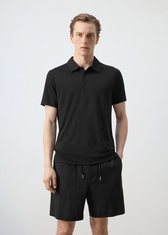 MANGO MAN Shirt 'Zanp' in Black: front