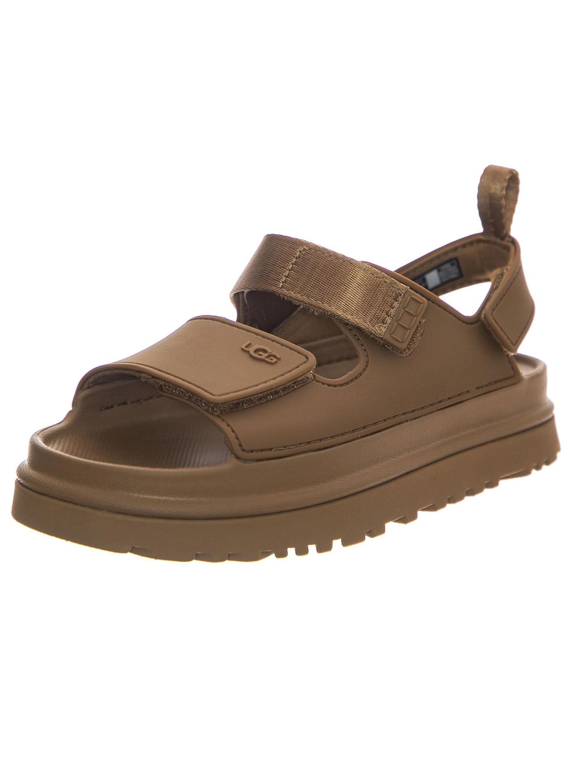 UGG Sandały 'Goldeglow Bison' w kolorze brązowy: przód