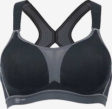 ANITA BH 'Dynamix Star' in Schwarz: Vorderseite