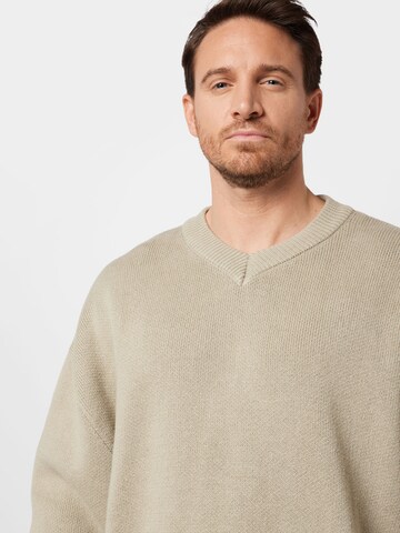 WEEKDAY Pullover 'John' in Grün