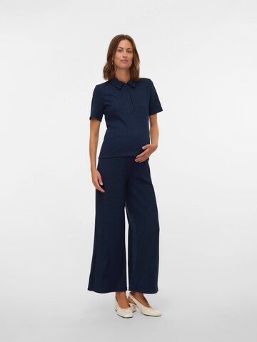 MAMALICIOUS - Pierna ancha Pantalón 'MLPELLA' en azul