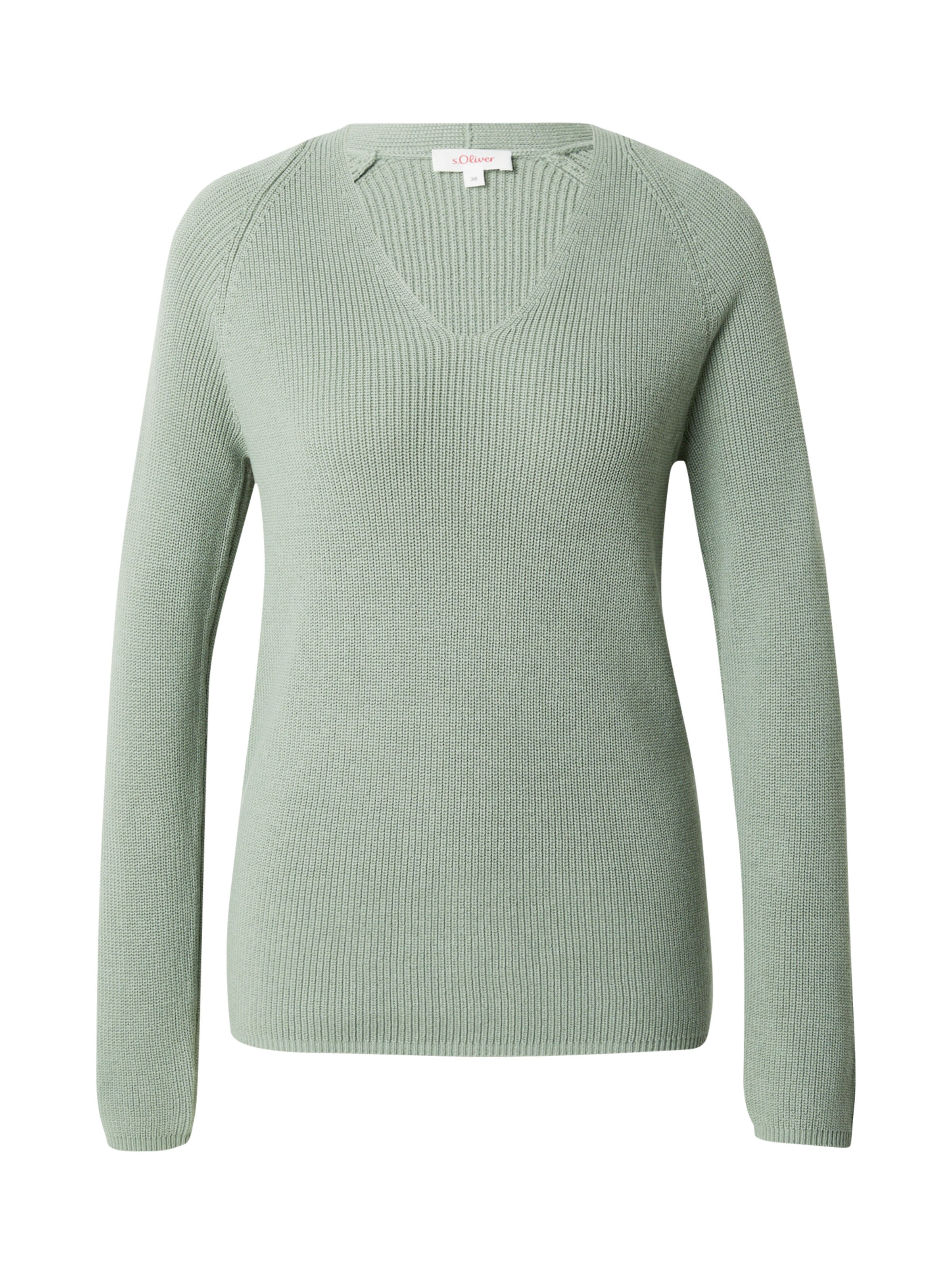 s.Oliver Pullover in Grün: Vorderseite