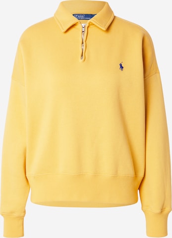 Polo Ralph Lauren Sweatshirt i gul: framsida