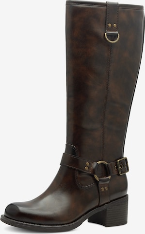 MARCO TOZZI Csizma - barna: elől