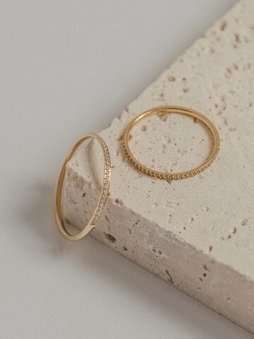 Anello 'Slim Band' di Hey Happiness in oro