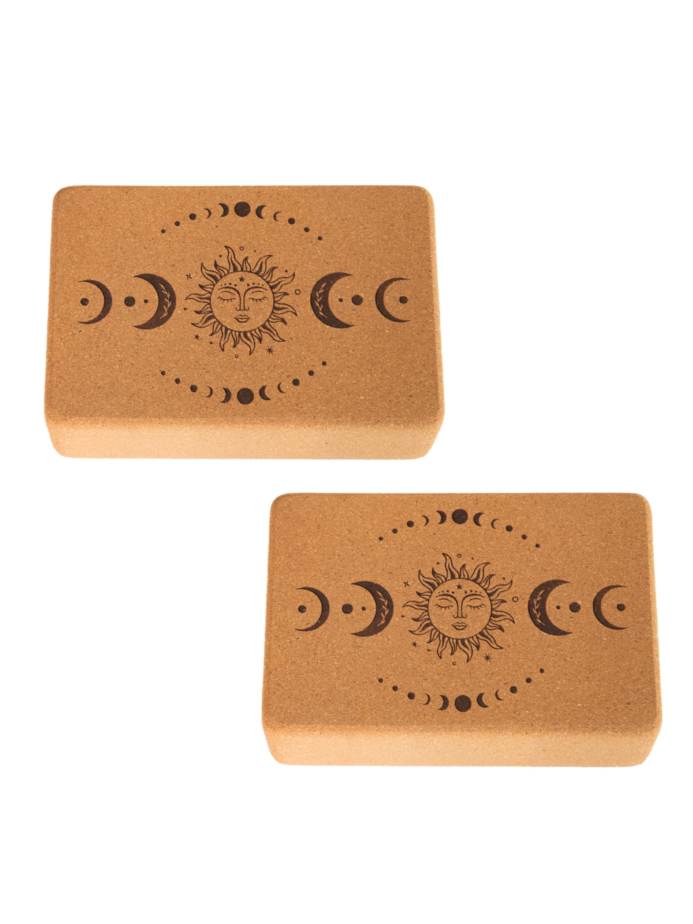 Divasya Yoga block in Brown: front