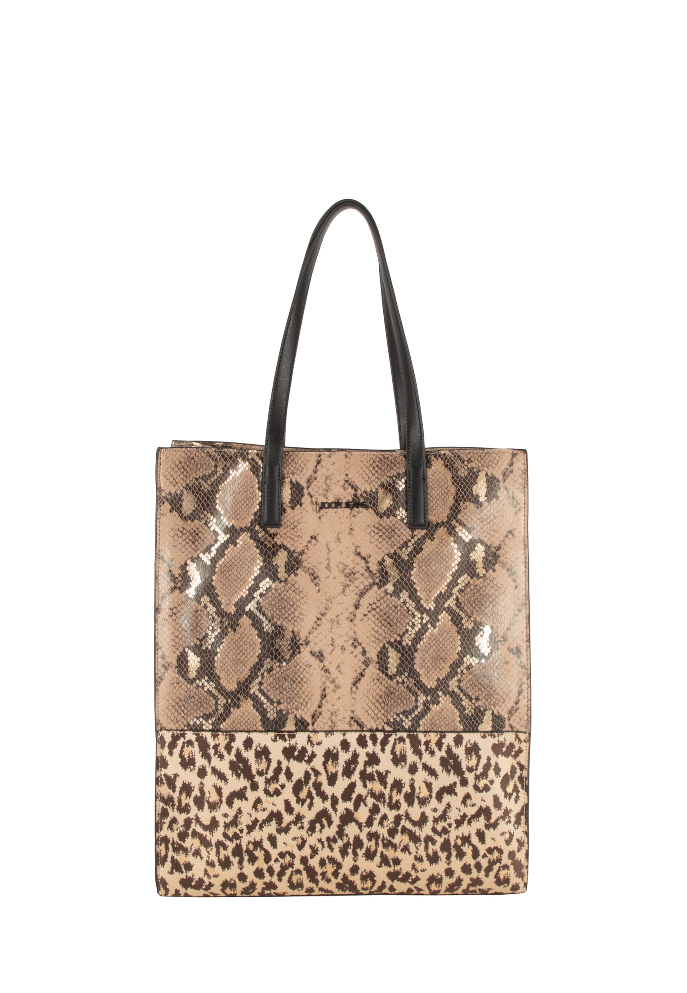 Joop Jeans - Shopper 'Animale Liv' em cinzento: frente