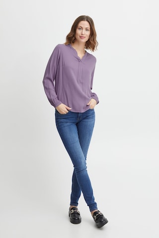 Fransa Blouse 'Haida' in Purple