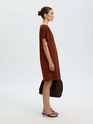 SELECTED Jurk in Rood