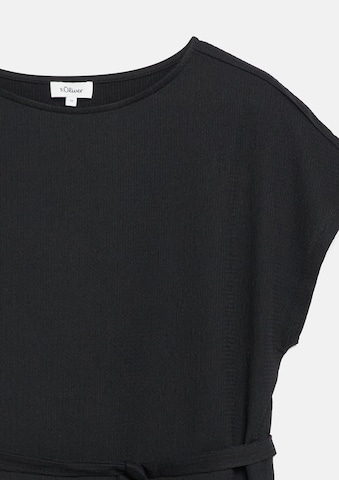 s.Oliver Summer Dress in Black