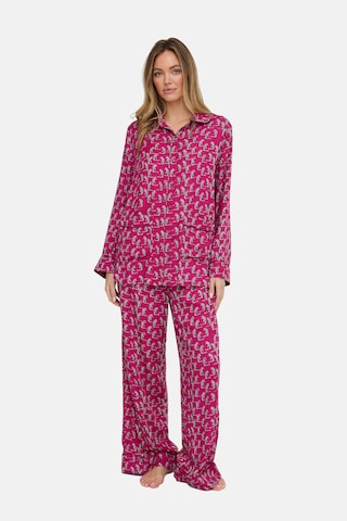 lily and lionel Pyjama 'Evie' in Rot: Vorderseite