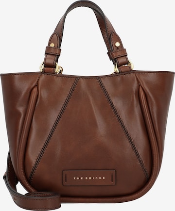 The Bridge Shoulder Bag 'Brigida' in Brown: front