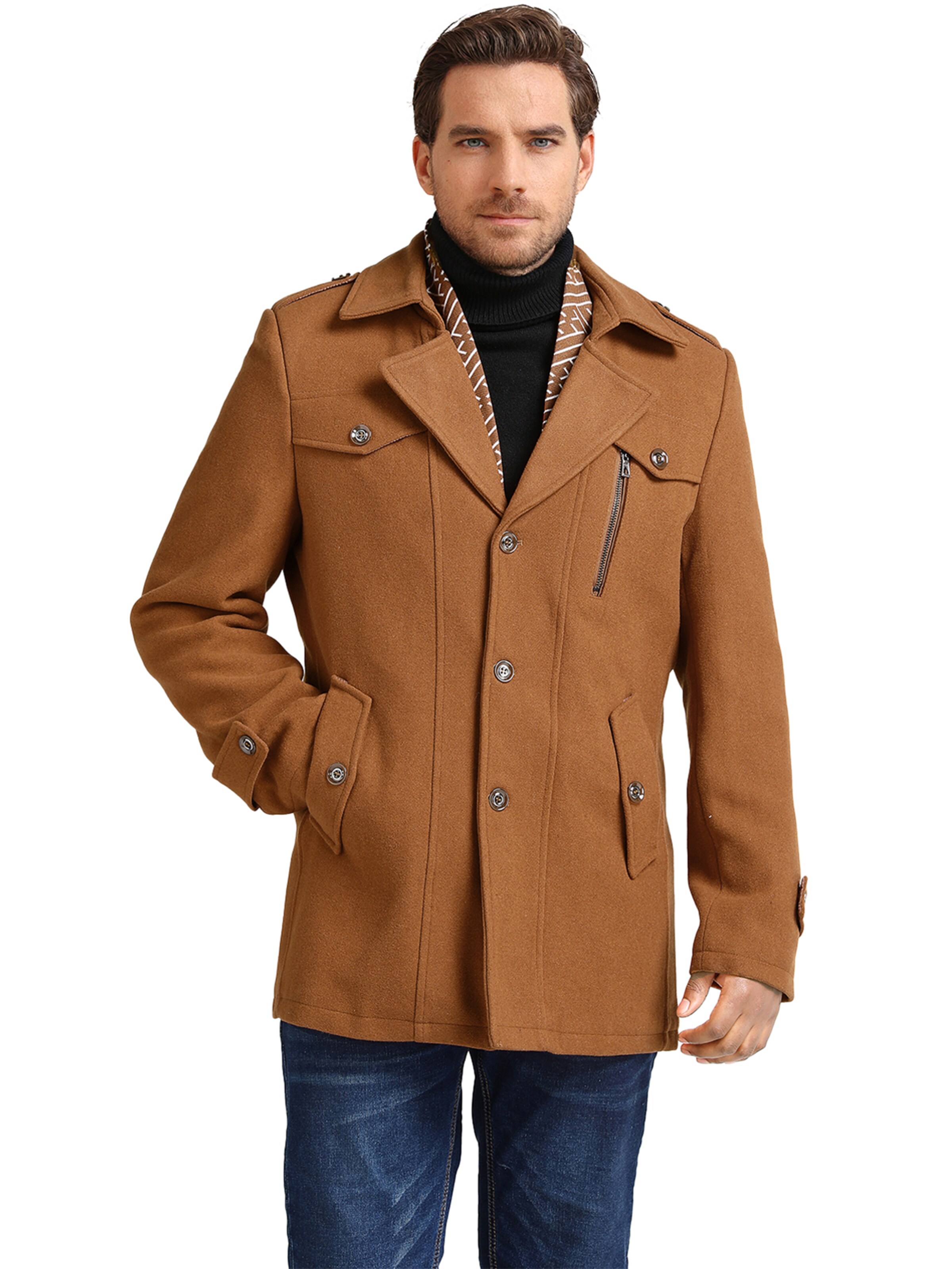Youthup Winter Coat in Brown