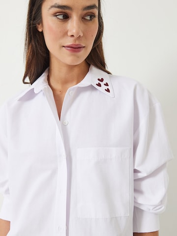 Bianco Lucci Blouse in White