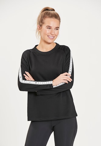 Athlecia Functioneel shirt 'SELLA' in Zwart: voorkant