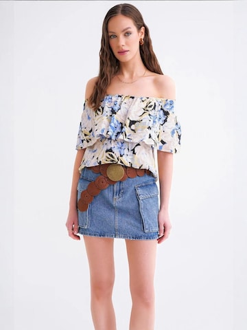 MixRay Blouse in Blauw