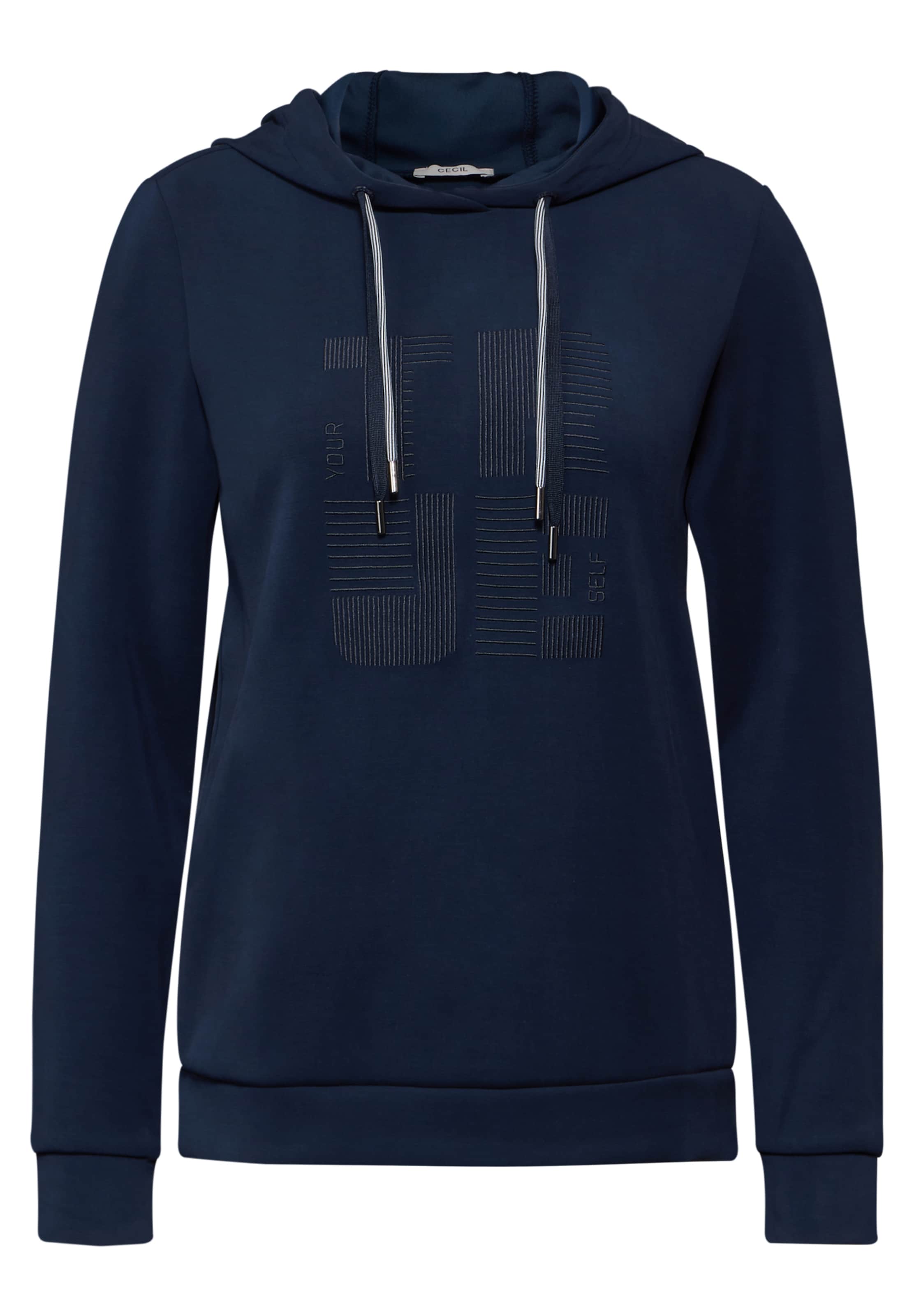 CECIL Sweatshirt in Blau: Vorderseite