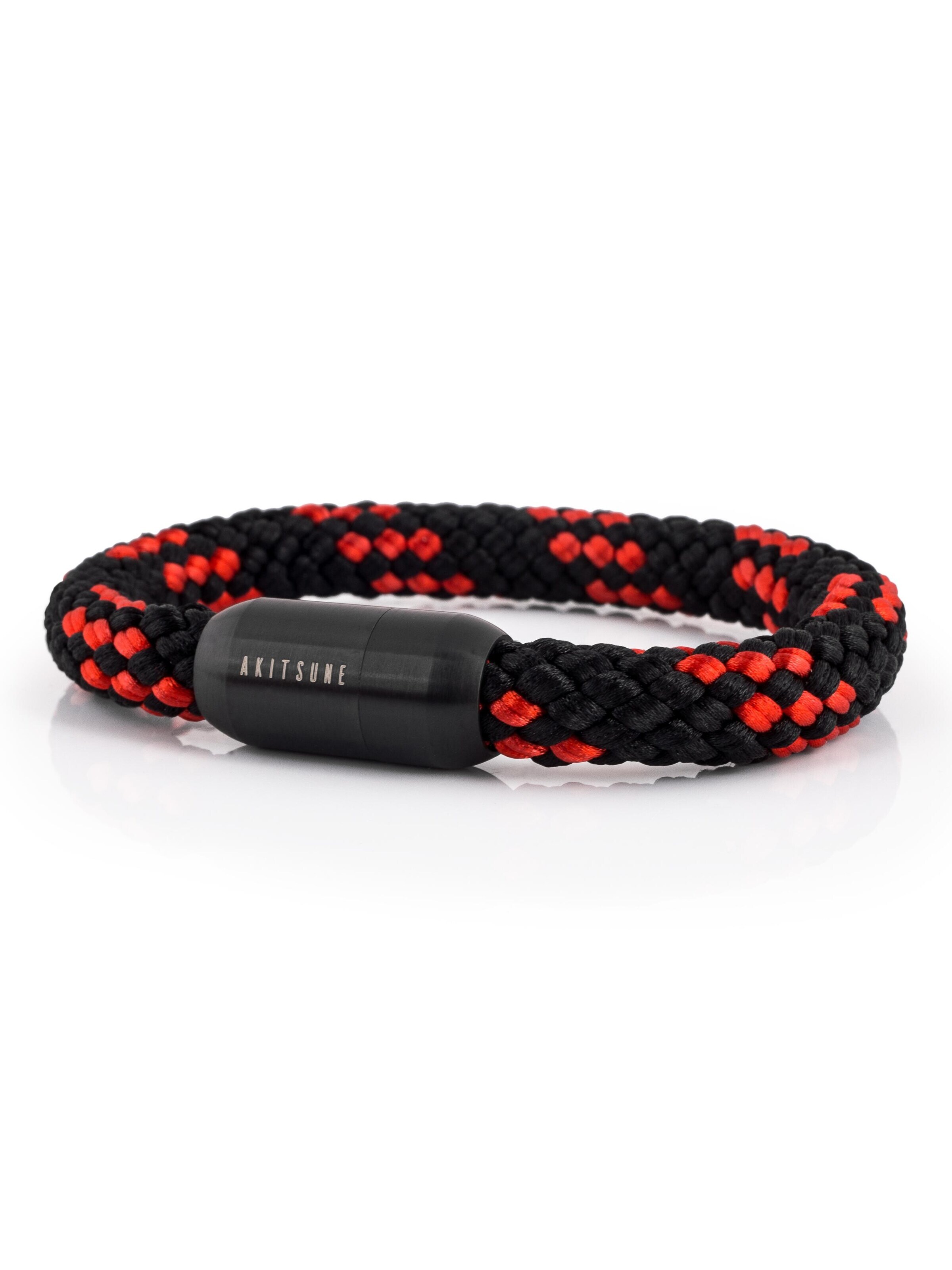 Akitsune Armband 'Portus'‌‌‌‌‌‌ in Rot: Vorderseite