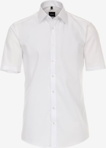 VENTI Slim fit Business Shirt in White: front