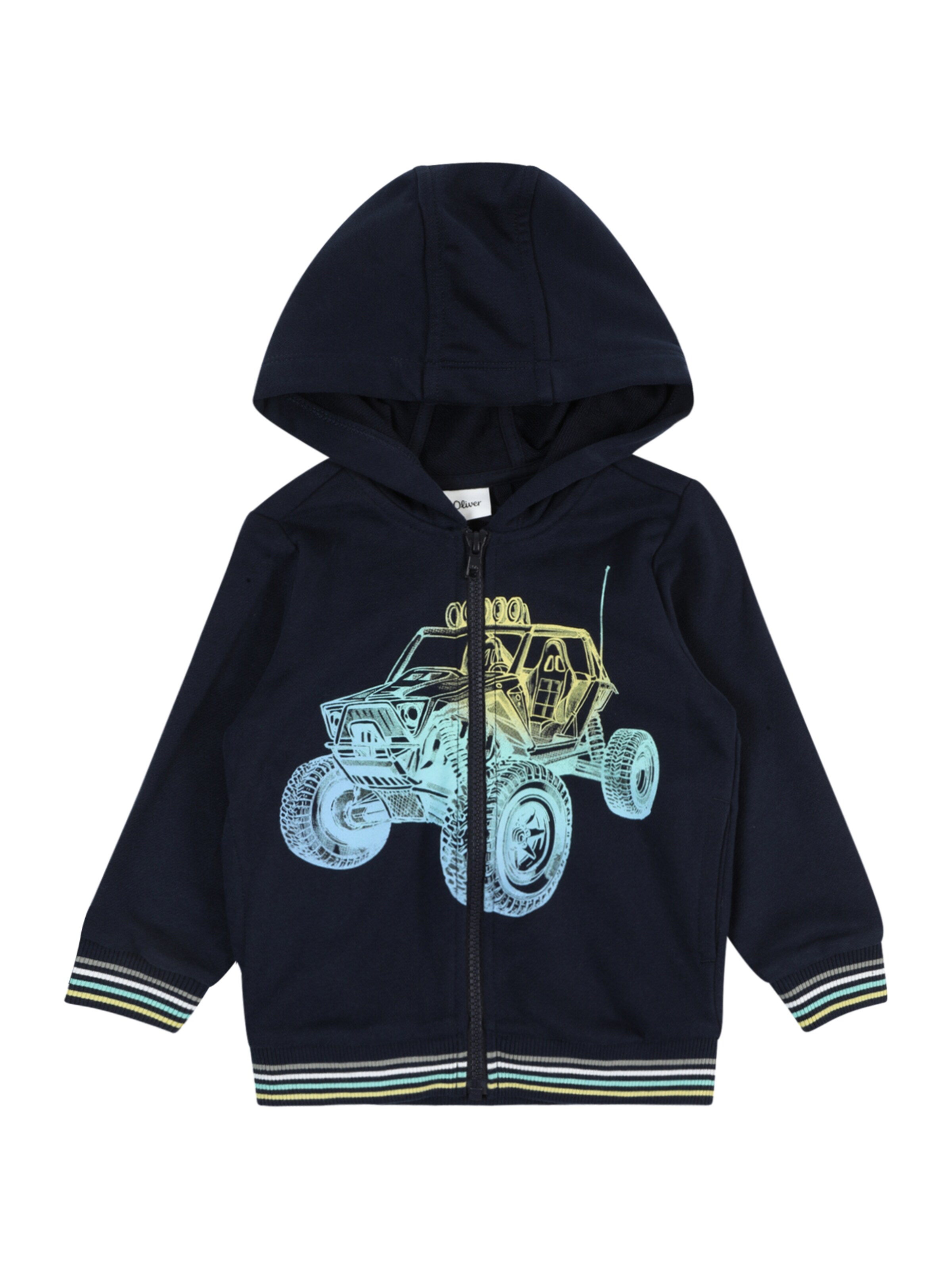 s.Oliver Tepláková bunda - Modrá: predná strana