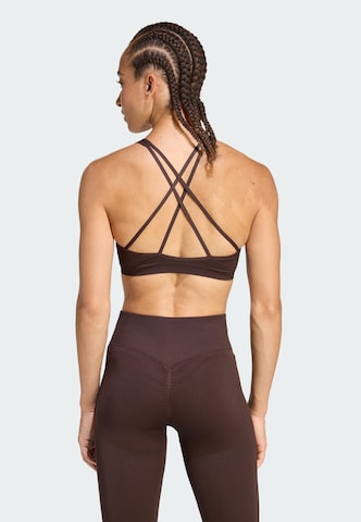 Bustier Soutien-gorge de sport 'Essentials' ADIDAS PERFORMANCE en marron