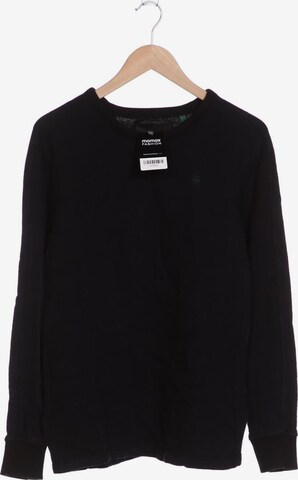 G-Star RAW Sweatshirt & Zip-Up Hoodie in M in Black: front