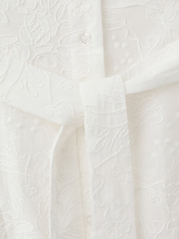 MANGO Blousejurk 'CATA' in Beige