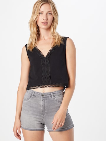 ABOUT YOU Top 'Grace' in Black: front