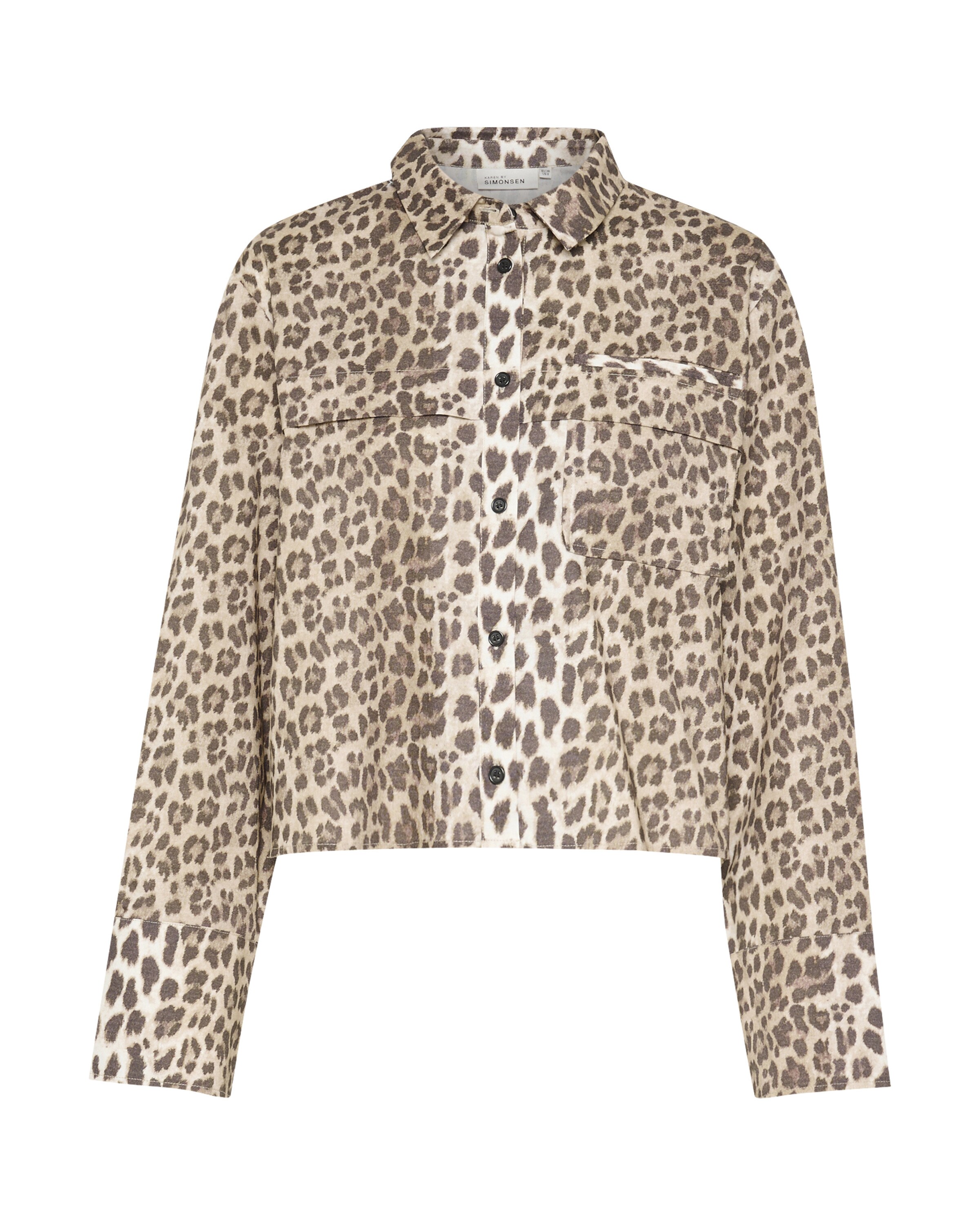 KAREN BY SIMONSEN Bluse 'KBUlrike' in Beige: Vorderseite