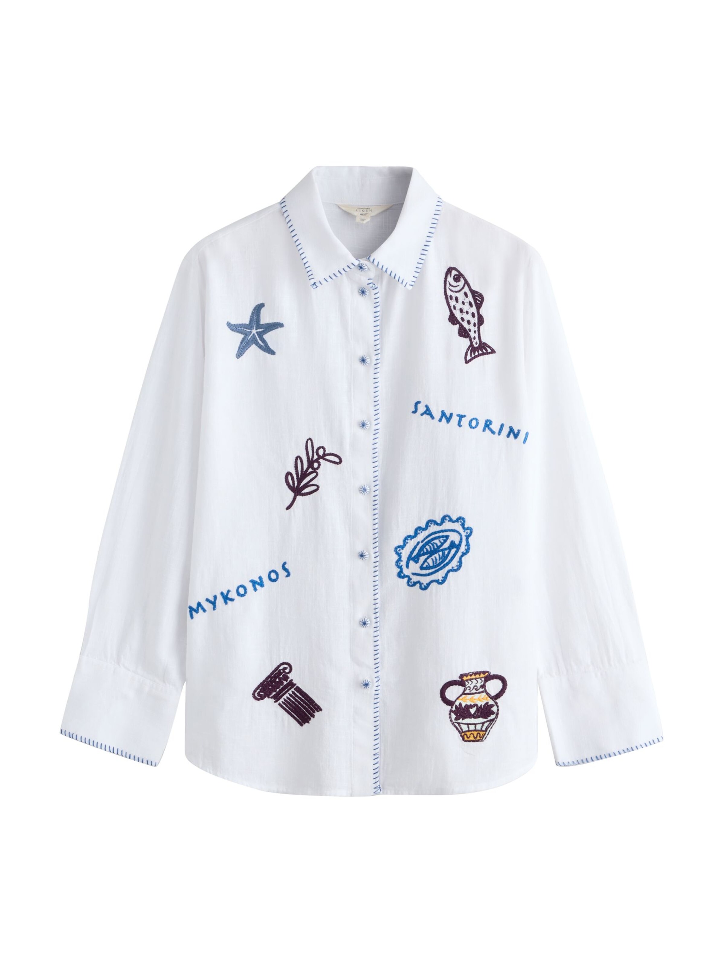 Next Bluse in Weiß: Vorderseite