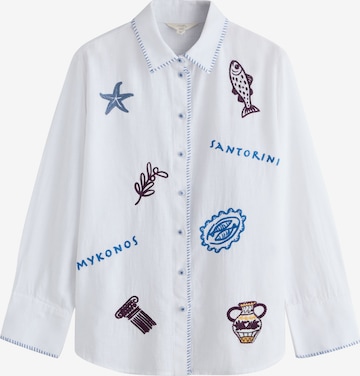 Chemisier Next en blanc : devant