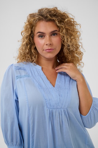 KAFFE CURVE - Blusa 'KCKarlia' em azul