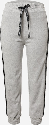 KENDALL + KYLIE Tapered Pants in Grey: front