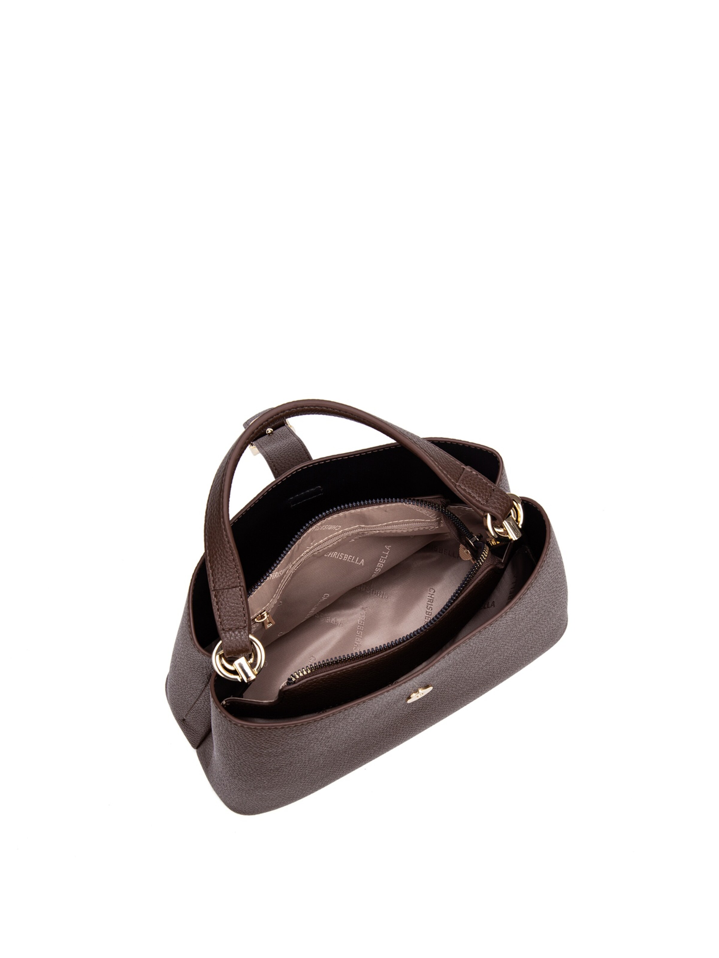 Chrisbella Handbag in Brown