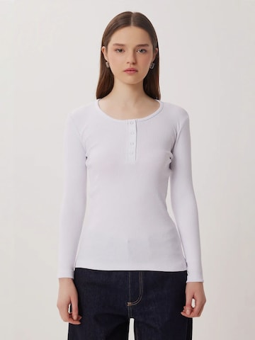 Camicia da donna di Happiness İstanbul in bianco: frontale