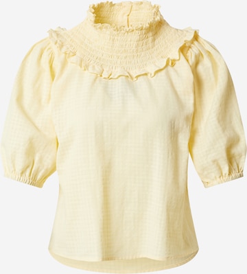 EDITED Blouse 'Eila' in Yellow: front
