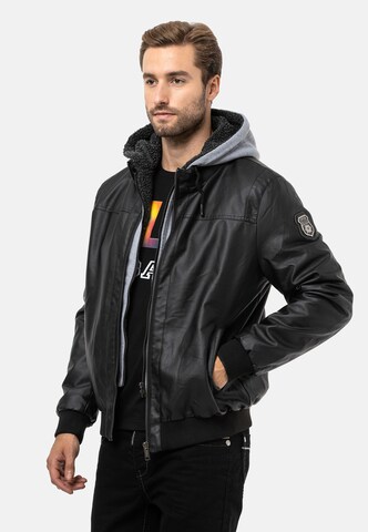 CIPO & BAXX Übergangsjacke in Schwarz