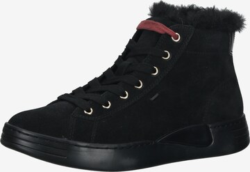 GEOX High-Top Sneakers in Black: front